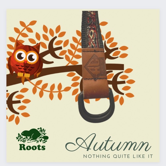 💕Host Pick!💕 Roots Canada Fabric and leather belt - Picture 8 of 8